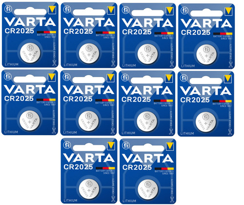 Batterie cr2025 varta - 10,