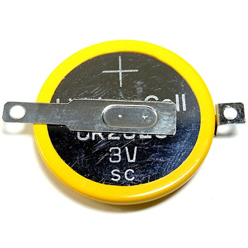 Cr2025 battery solder tabs - battery,