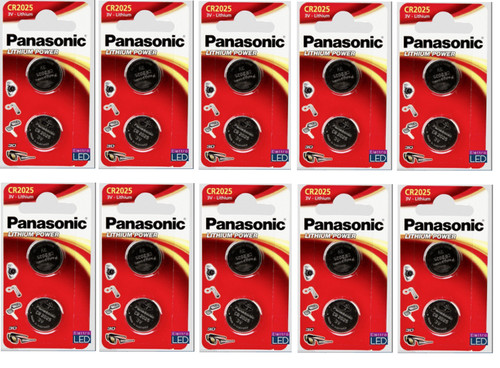 Batterie cr2025 panasonic 3 - batterie,