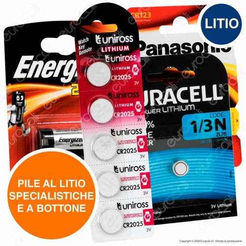 Pile litio duracell - pile,