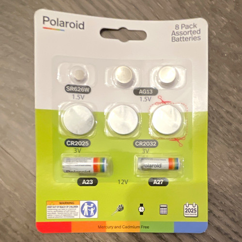 Polaroid confezione batterie - confezione, 8