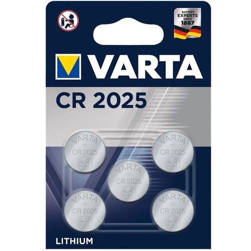 Batteria litio varta cr2025 - batteria,