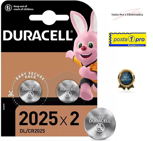 Duracell 2025 batteria bottone - duracell,