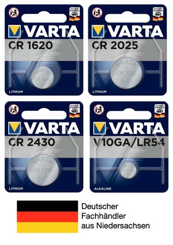 Batterie bottone varta - batterie,