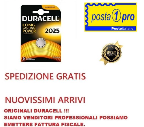 Batteria bottone duracell - bottone,
